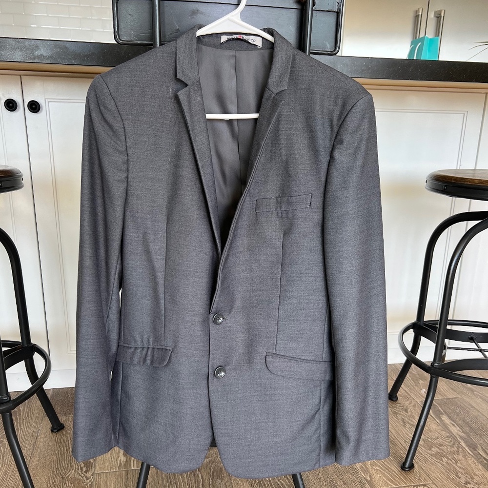 Boys Gray 3pc Suit